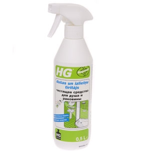 HG dušas un izlietņu tīrītājs 0.5 l